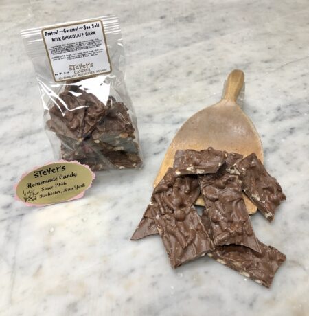 Salted Carmel Pretzel Bark