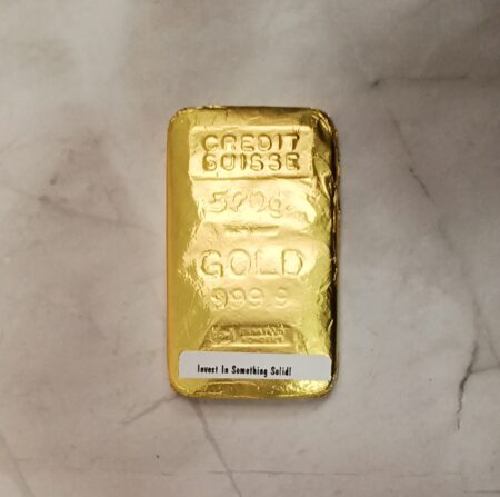 "Gold" Brick