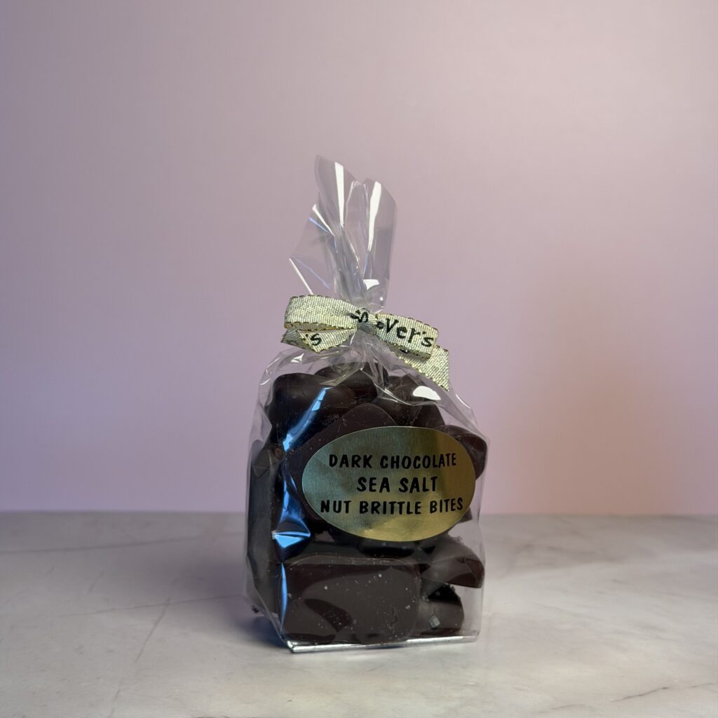 Dark Chocolate Brittle Bites