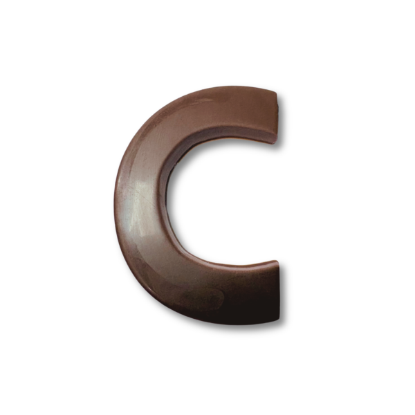 Chocolate letter C
