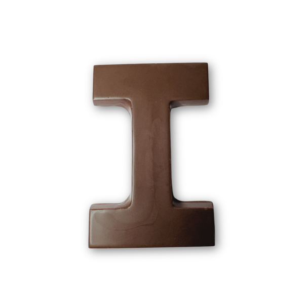 Chocolate letter I