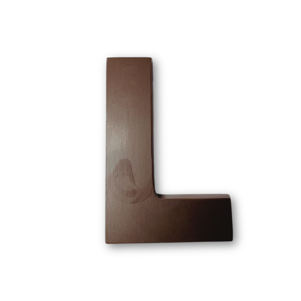 Chocolate letter L