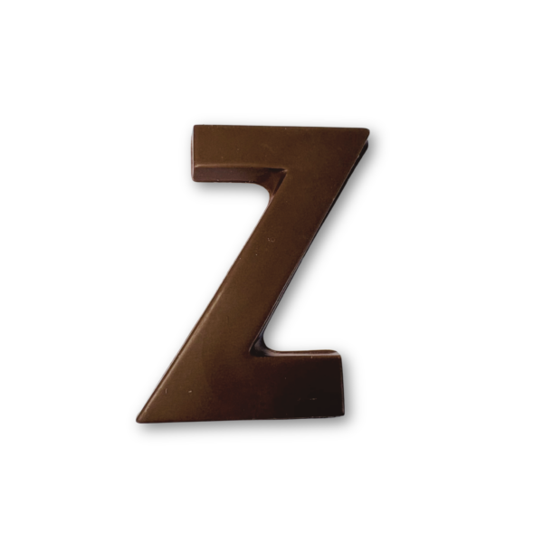 Chocolate letter Z